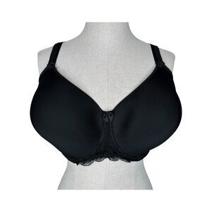 Fantasie Rebecca Lace T-Shirt Bra sz 36G (UK) / 36I (US) * Black Spacer Cups